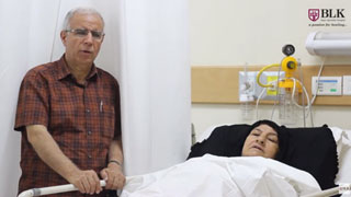 Mrs. Sumaya Talib from Iraq talks about her spine surgery at BLK Hospital