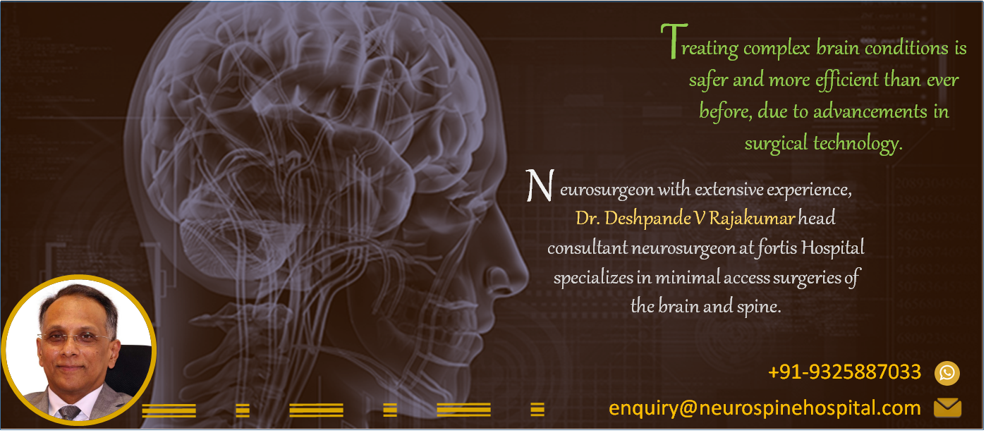 Dr. Deshpande V Rajakumar Top Neurosurgeon Reach Deep into the Brain, Leavi...