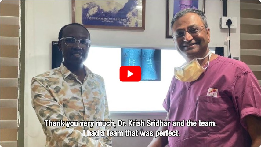 dr k sridhar best neuro surgeon kauvery hospital Chennai