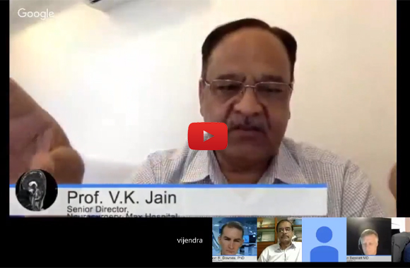 consulter dr v k Jain meilleur neurochirurgien